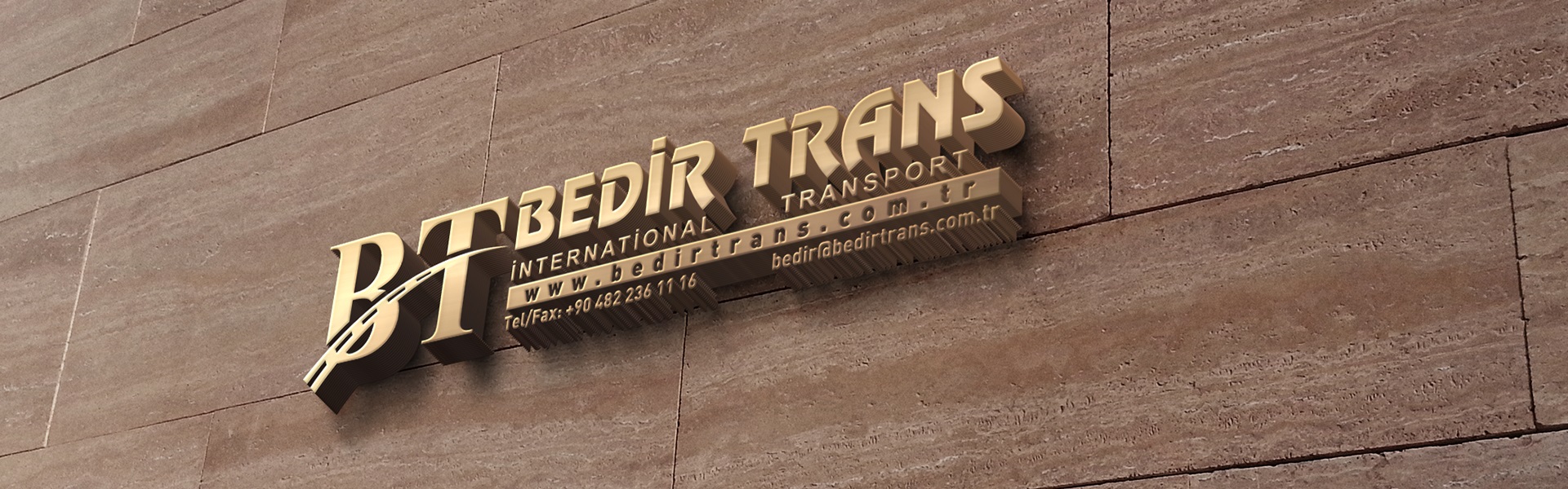 Bedir Trans merkez ofis tabelası